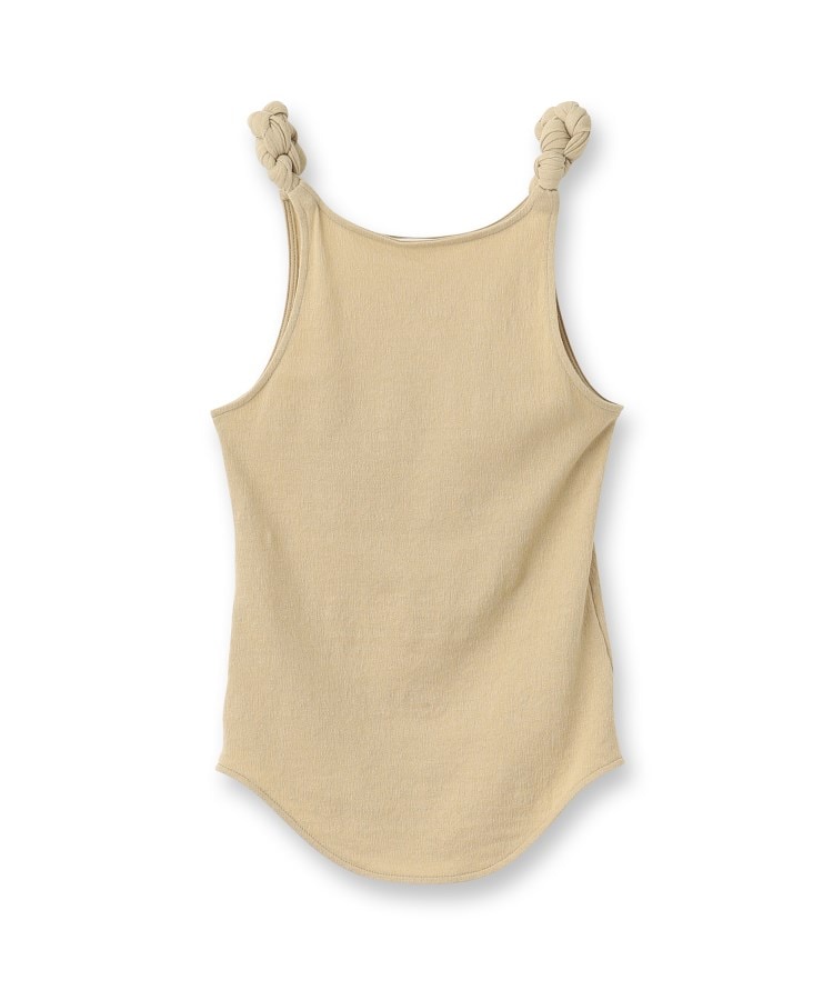 ＜WORLD＞ DRESSTERIOR(Ladies)(ドレステリア(レディース)) muller of yoshiokubo(ミュラーオブヨシオクボ) KNOT TANK TOP画像