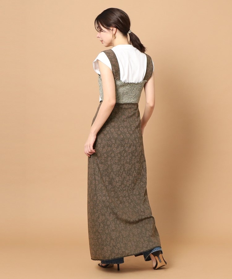 前後2WAY】Provoke(プロヴォ―ク)Romantic dress（マキシ・ロング