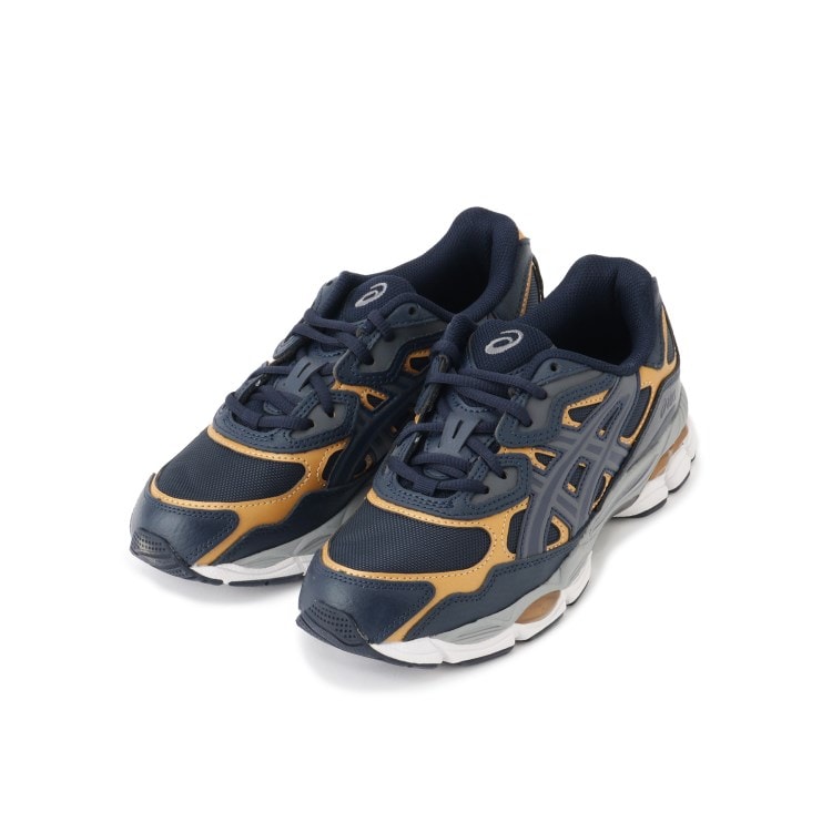 ドレステリア(レディース)(DRESSTERIOR(Ladies))のasics（アシックス）GEL－NYC ミッドナイト／キャリアグレー（1203A280－400） スニーカー