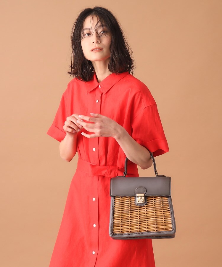 ドレステリア(レディース)(DRESSTERIOR(Ladies))の◆【CLASSY.11月号掲載】eb.a.gos（エバゴス） カーフハンドバッグM4