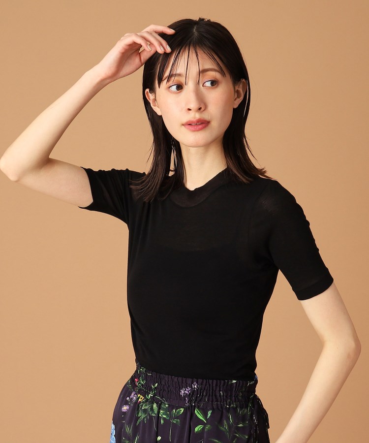 ドレステリア(レディース)(DRESSTERIOR(Ladies))の◆AURALEE（オーラリー）SUPER HIGH GAUGE SHEER RIB TEE1