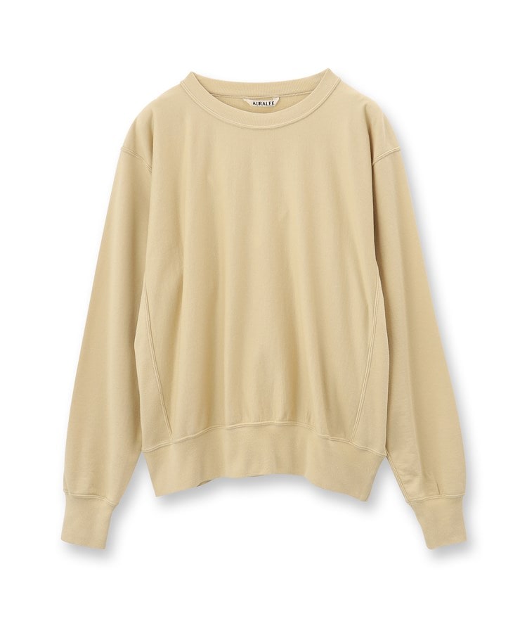 ドレステリア(レディース)(DRESSTERIOR(Ladies))の◆AURALEE（オーラリー）ELASTIC HIGH GAUGE SWEAT P／O ベージュ(052)