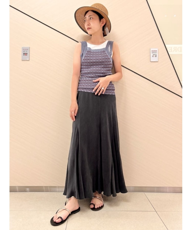 muller of yoshiokubo(ミュラーオブヨシオクボ)BLOCK RIB TANK muller of yoshiokubo(ミュラーオブヨシオクボ)BLOCK RIB TANK