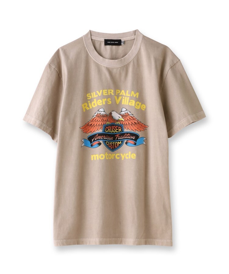 ドレステリア(レディース)(DRESSTERIOR(Ladies))のGOOD ROCK SPEED（グッドロックスピード）【別注】イーグルTシャツ ベージュ(152)