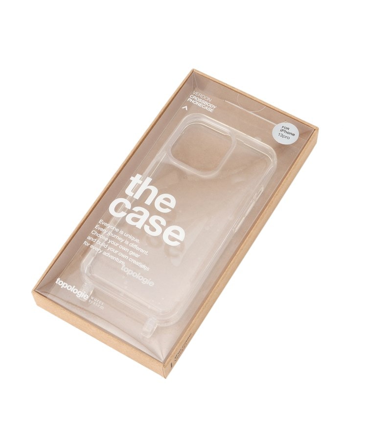 DRESSTERIOR(Ladies)(ドレステリア(レディース)) topologie（トポロジー） Verdon Phone Case ／ Clear【ケース単体】