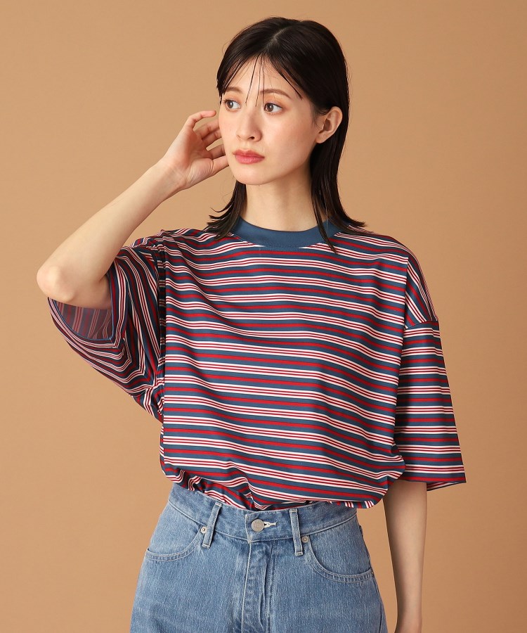 ドレステリア(レディース)(DRESSTERIOR(Ladies))の◆DAIWA PIER39（ダイワピア39）マルチボーダーTシャツ4