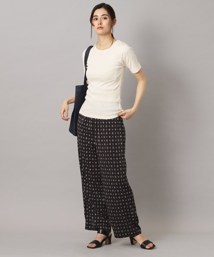 ドレステリア(レディース)(DRESSTERIOR(Ladies))のRobert．P．Miller（ロベルト・ピー・ミラー）パネルリブクルーネックTシャツ3