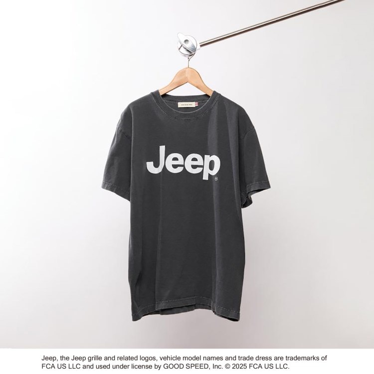 ドレステリア(レディース)(DRESSTERIOR(Ladies))のGOOD ROCK SPEED（グッドロックスピード）JEEP（R） ロゴ Tシャツ Ｔシャツ