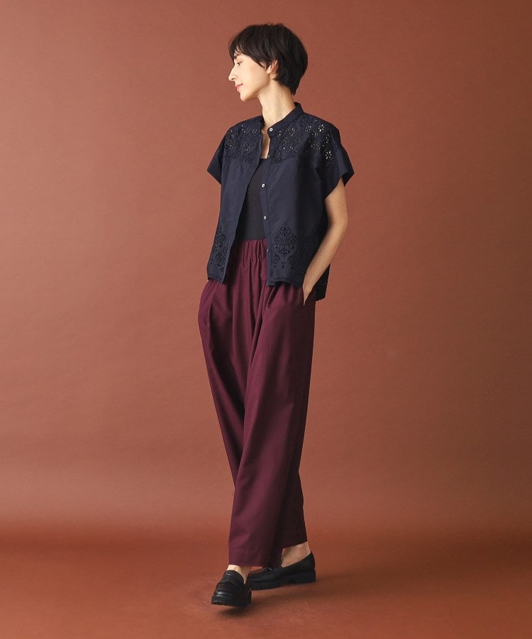 ドレステリア(レディース)(DRESSTERIOR(Ladies))のAudrey and johnwad（オードリーアンドジョンワッド）【別注カラーあり】 イージーワイドパンツ10