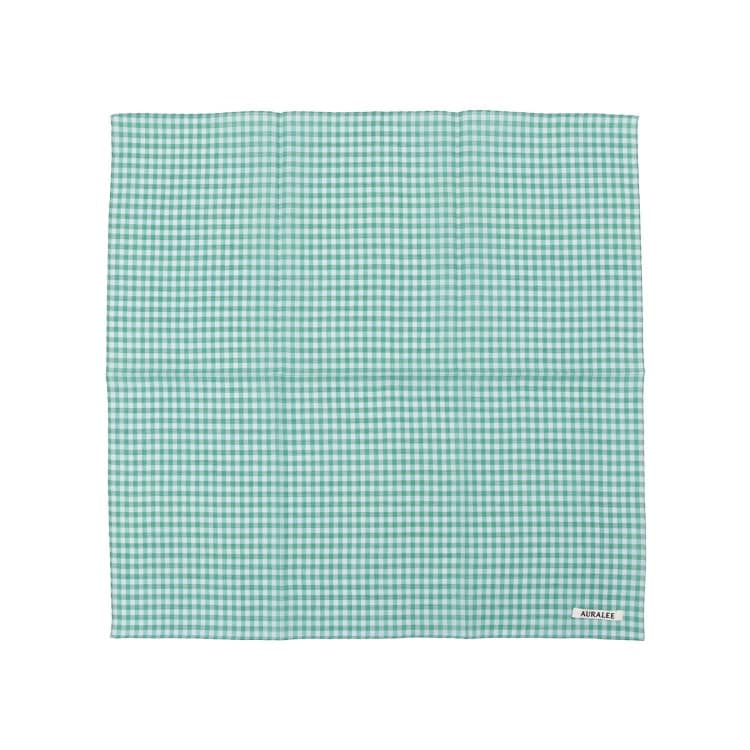 ドレステリア(レディース)(DRESSTERIOR(Ladies))の◆AURALEE（オーラリー）AIRY LIGHT COTTON CHECK SCARF スカーフ・バンダナ