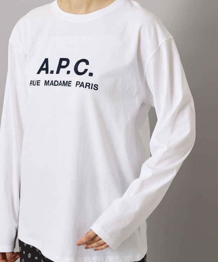 ドレステリア(レディース)(DRESSTERIOR(Ladies))の◆A．P．C．（アーペーセー）RUE MADAME H MANCHES 長袖Tシャツ13