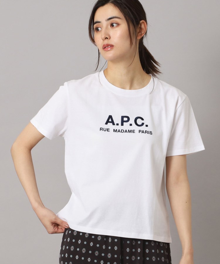 ドレステリア(レディース)(DRESSTERIOR(Ladies))の◆A．P．C．（アーペーセー）RUE MADAME F－JERSEY SEC TROIS Tシャツ1