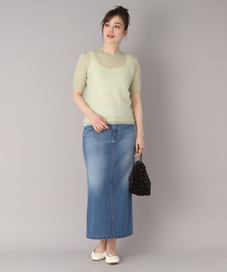 ◇AURALEE(オーラリー)KID MOHAIR SHEER KNIT TEE(ニット ◇AURALEE(オーラリー)KID MOHAIR SHEER KNIT TEE(ニット