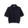 ドレステリア(レディース)(DRESSTERIOR(Ladies))の◆AURALEE（オーラリー）KID MOHAIR SHEER ポロニット ネイビー(093)