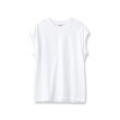 ドレステリア(レディース)(DRESSTERIOR(Ladies))の◆AURALEE（オーラリー）SEAMLESS CREW NECK ノースリーブTシャツ ホワイト(001)