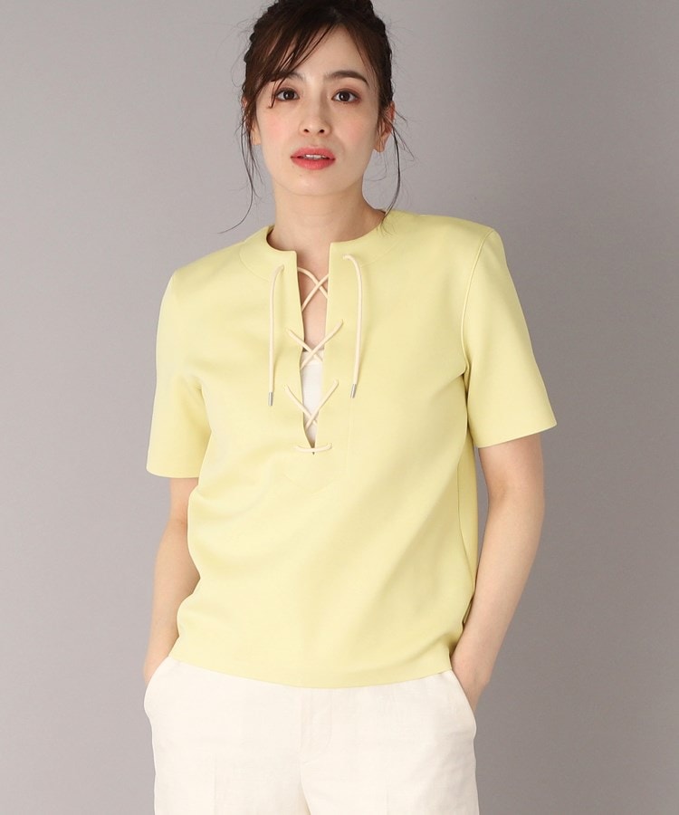 ◇AURALEE(オーラリー)WETSUIT JERSEY LACE UP TEE ◇AURALEE(オーラリー)WETSUIT JERSEY LACE UP TEE