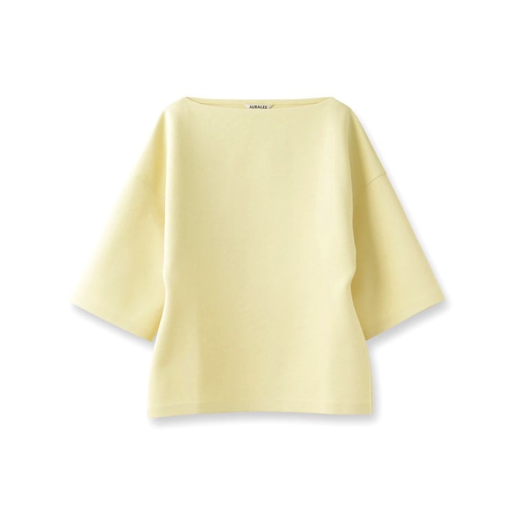 ドレステリア(レディース)(DRESSTERIOR(Ladies))の◆AURALEE（オーラリー）WETSUIT JERSEY ボートネックPO カットソー