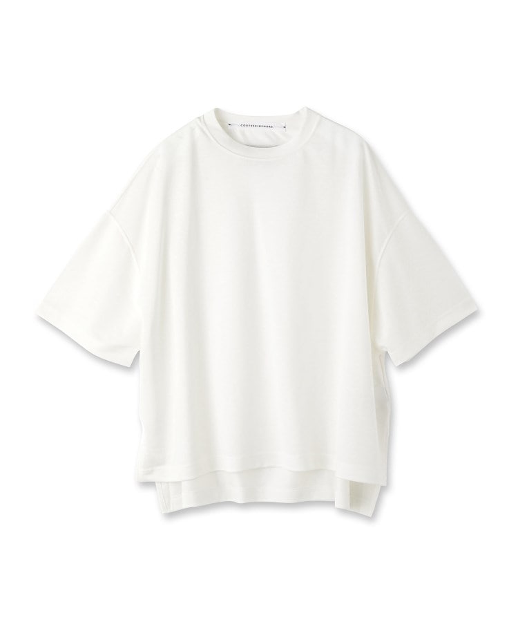 ドレステリア(レディース)(DRESSTERIOR(Ladies))のCOGTHEBIGSMOKE（コグ ザ ビッグスモーク）DELTA ヴィスコース Tシャツ ホワイト(001)