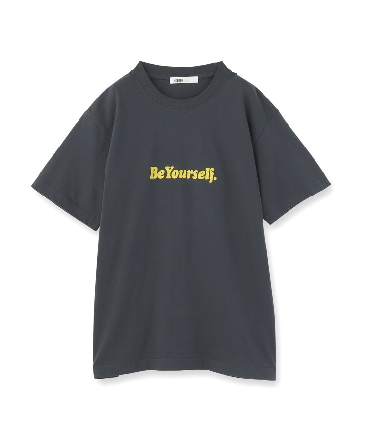 ドレステリア(レディース)(DRESSTERIOR(Ladies))のNEEDBY heritage（ニードバイヘリテージ）MINI ロゴTシャツ グレー(015)