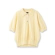 ドレステリア(レディース)(DRESSTERIOR(Ladies))の◆BATONER（バトナー）CHOMA 半袖ポロニット イエロー(032)