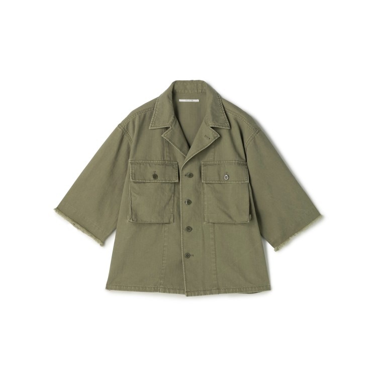 ドレステリア(レディース)(DRESSTERIOR(Ladies))の◆J．B．ATTIRE（ジェービーアタイア）PARIS UTILITY 半袖ジャケット ブルゾン/ジャンバー