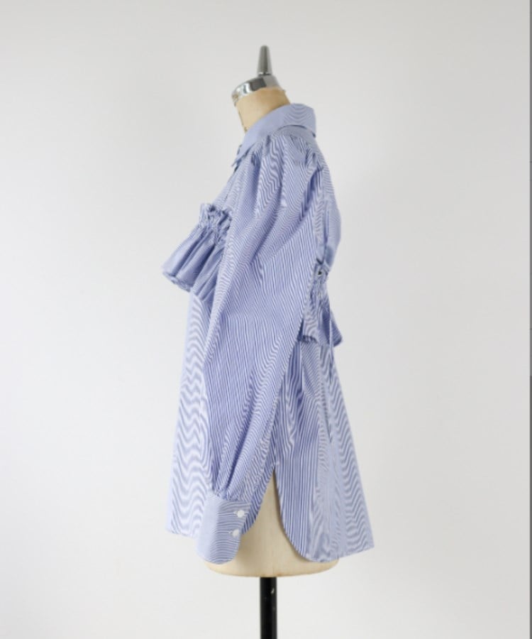 ドレステリア(レディース)(DRESSTERIOR(Ladies))の◆crinkle crinkle crinkle（クリンクルクリンクルクリンクル）gathered cami パフスリーブシャツ4