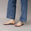ドレステリア(レディース)(DRESSTERIOR(Ladies))のNICOLAS LAINAS（ニコラスライナス）ゴールドチューブサンダル6