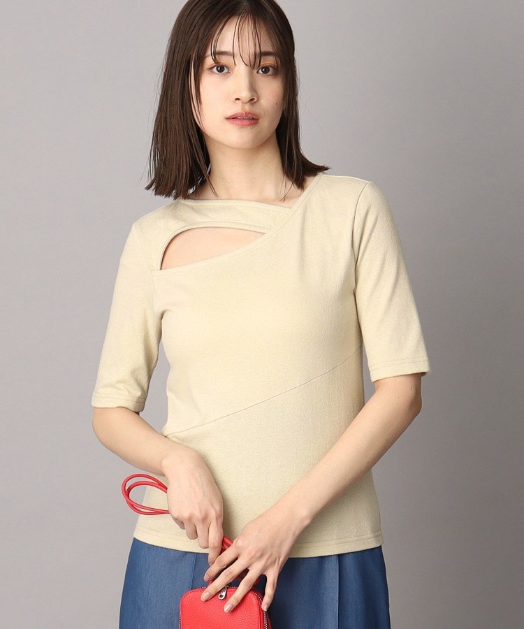 ドレステリア(レディース)(DRESSTERIOR(Ladies))のmuller of yoshiokubo（ミュラーオブヨシオクボ）SANDY HALF SLEEVE TOP2