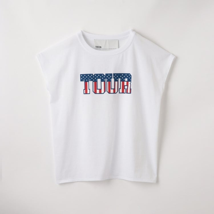 ドレステリア(レディース)(DRESSTERIOR(Ladies))のTICCA（ティッカ）TOUR フレンチTシャツ Ｔシャツ