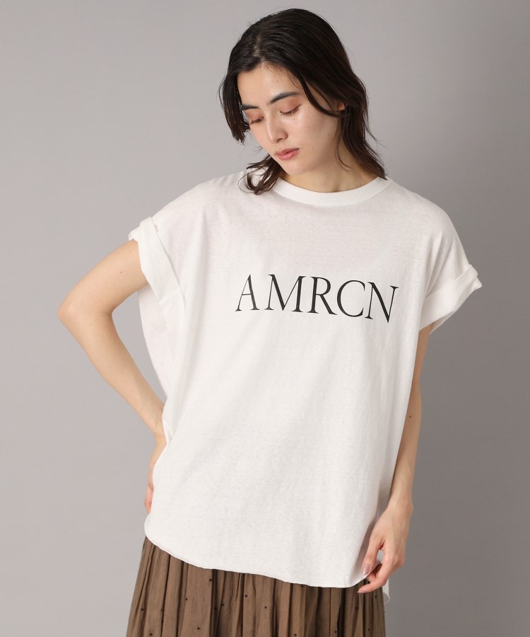 ドレステリア(レディース)(DRESSTERIOR(Ladies))のAmericana（アメリカーナ）袖ロールTシャツ1