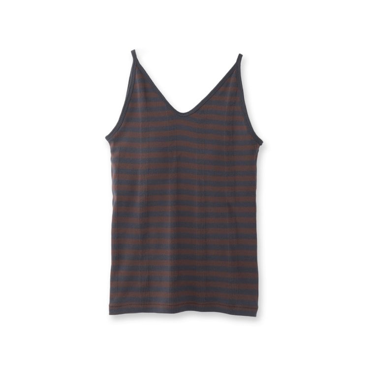 ドレステリア(レディース)(DRESSTERIOR(Ladies))のRobert．P．Miller（ロベルト・ピー・ミラー）パネルリブ カップ付き キャミタンクトップ タンクトップ・キャミソール