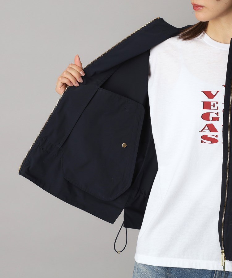 WOOLRICH(ウールリッチ)CITY BOMBER ノーカラージャケット WOOLRICH(ウールリッチ)CITY BOMBER ノーカラージャケット
