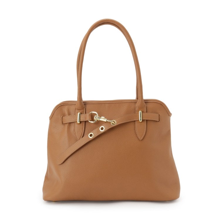 ドレステリア(レディース)(DRESSTERIOR(Ladies))のMILOS（ミロス）【別注カラーあり】金具ベルト付きボストンバッグ ボストンバッグ