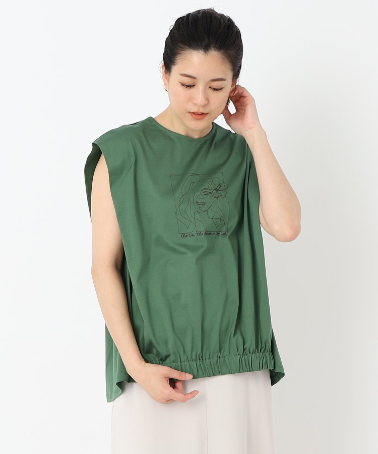 ルイシャンタン(Lui Chantant)の【刺繍/洗える/日本製】ロコガールTシャツ15