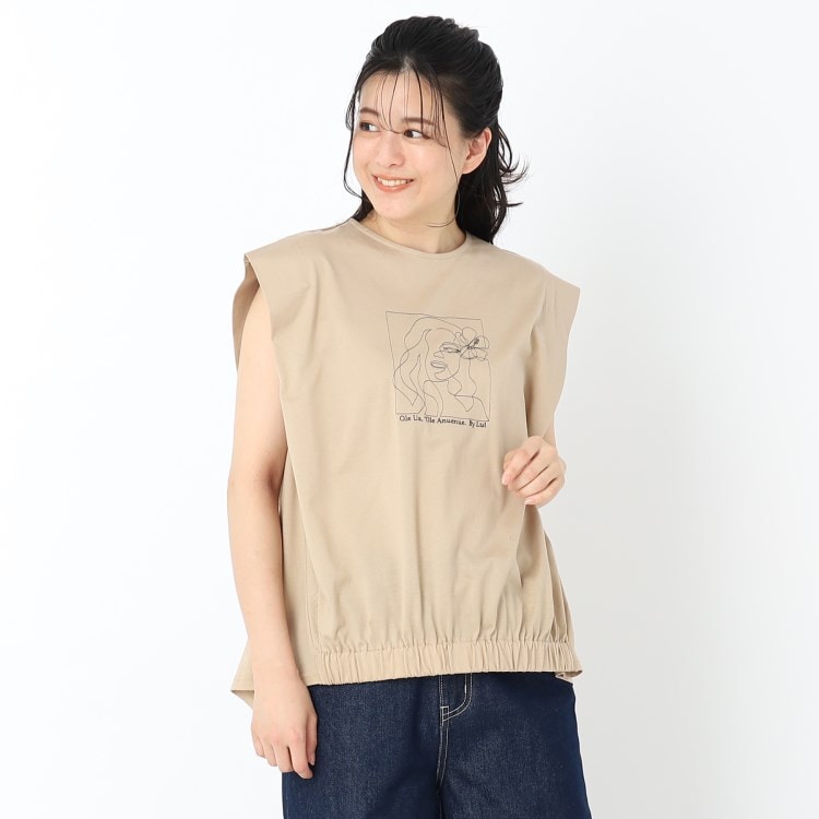 ルイシャンタン(Lui Chantant)の【刺繍/洗える/日本製】ロコガールTシャツ カットソー