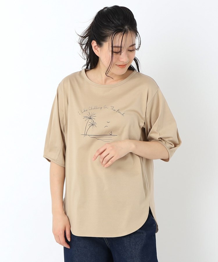 ルイシャンタン(Lui Chantant)の【刺繍/洗える/日本製】ビーチTシャツ12