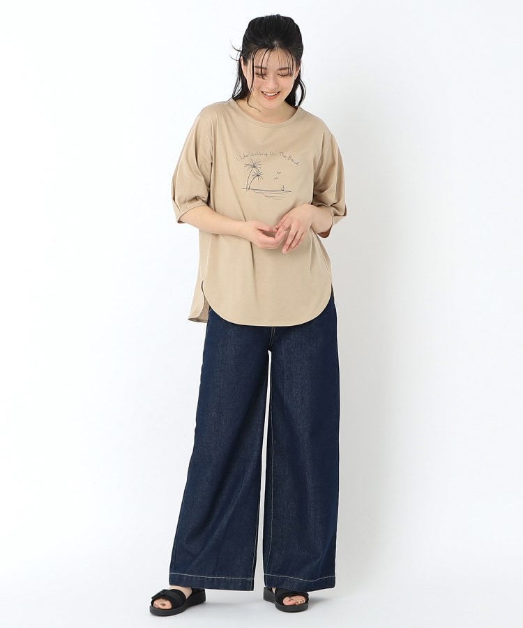 ルイシャンタン(Lui Chantant)の【刺繍/洗える/日本製】ビーチTシャツ14