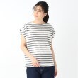 ルイシャンタン(Lui Chantant)の【フレンチスリーブ/洗える】スリーブタックTシャツ16