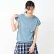 ルイシャンタン(Lui Chantant)の【洗える/日本製】フレンチタンクTシャツ サックス(090)