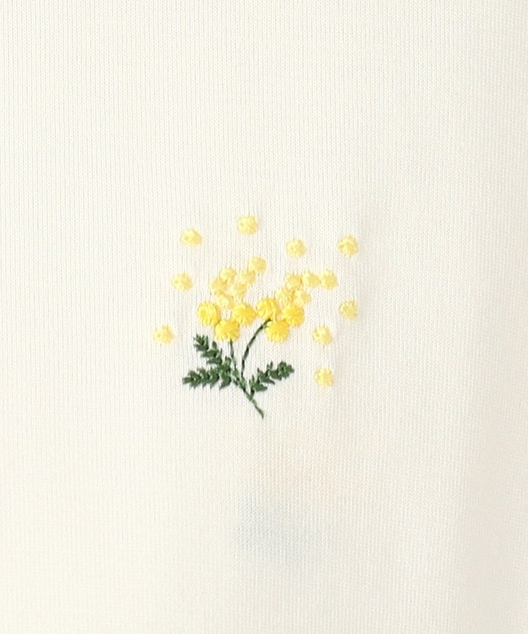 ルイシャンタン(Lui Chantant)の【刺繍/接触冷感/洗える/日本製】ミモザショートカーディガン7