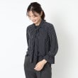 ルイシャンタン(Lui Chantant)の【洗える／日本製／ストライプ／チェック】ボータイシャツ14
