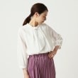 ルイシャンタン(Lui Chantant)の【洗える／売れ筋 】リボンタイブラウス ホワイト(001)