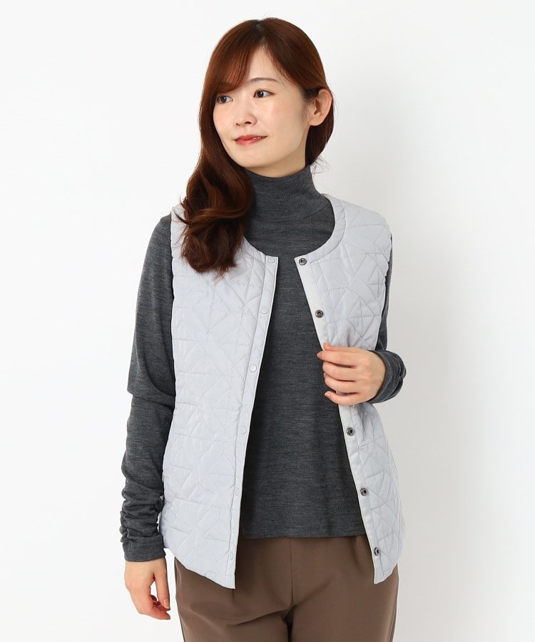 ルイシャンタン(Lui Chantant)の【売れ筋／人気の／ショート丈】スタンドカラーインナーダウン18