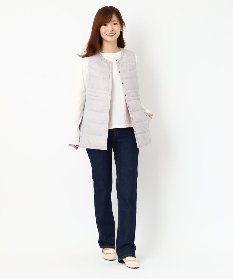 ルイシャンタン(Lui Chantant)の【売れ筋／人気の／ロング丈】スタンドカラーインナーダウン10