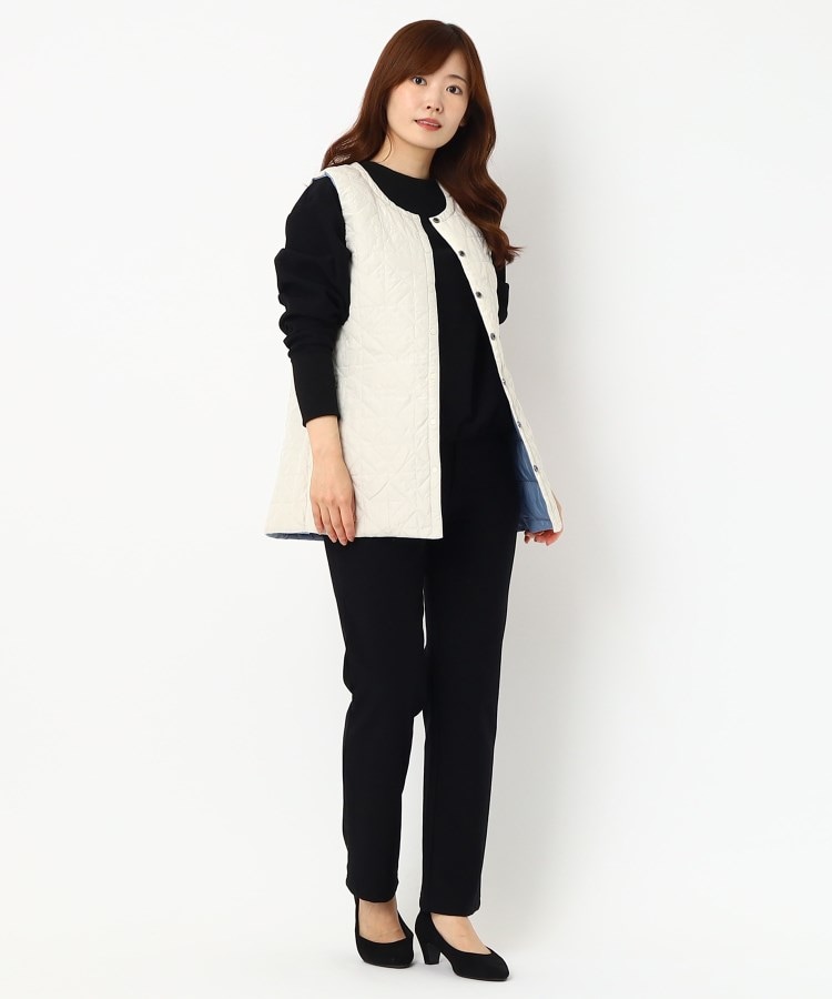 ルイシャンタン(Lui Chantant)の【売れ筋／人気の／ロング丈】スタンドカラーインナーダウン34