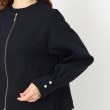 ルイシャンタン(Lui Chantant)の【日本製／洗える】軽いジャカードブルゾン5