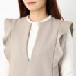 ルイシャンタン(Lui Chantant)の【日本製／洗える／美シルエット】フレアー袖ワンピース4