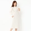 ルイシャンタン(Lui Chantant)の【日本製／洗える／美シルエット】フレアー袖ワンピース ライトベージュ(051)