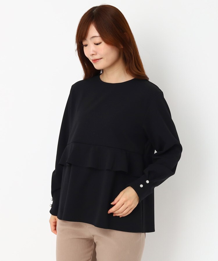 ルイシャンタン(Lui Chantant)の【日本製／洗える】シワになりにくいAラインカットソー8