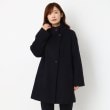 ルイシャンタン(Lui Chantant)の【日本製／合わせやすい】ウールビーバーシンプルテーラーコート ブラック(019)